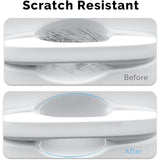 10 Pcs Protective Film for Car Door Handles Transparent, Self-Anti-Scratch Adhesive, Glossy Protective Film - Front View