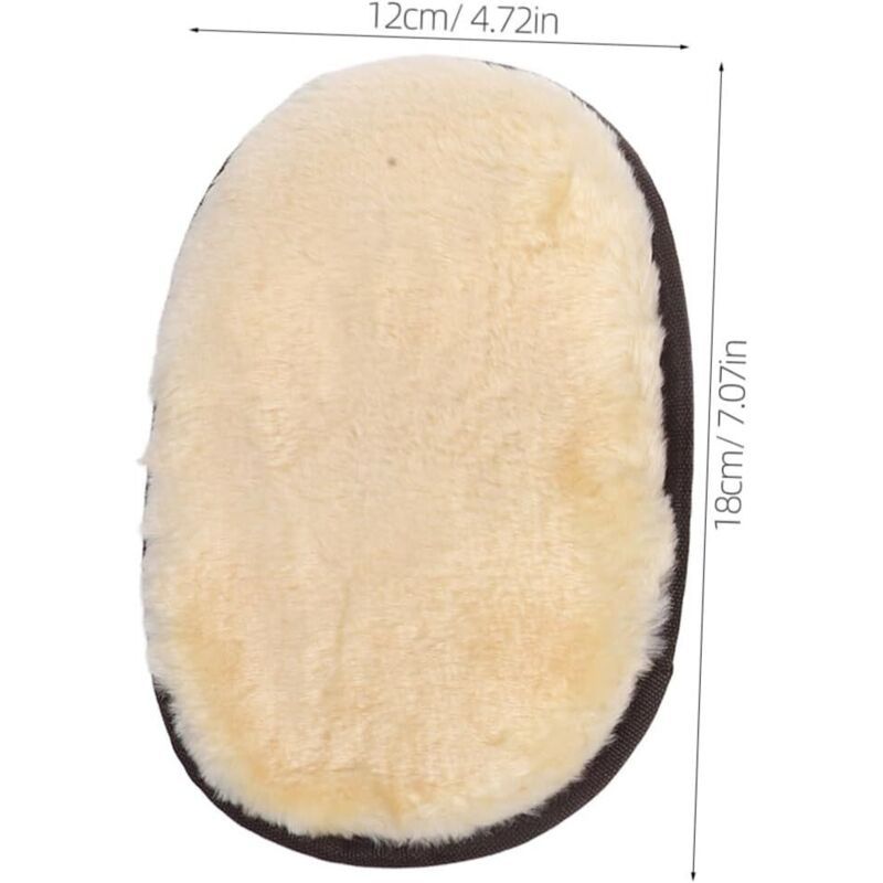 3, Bags Furniture, Leather Care Accessories Piece Thick Leather Cleaning Gloves with Bristles for Polishing and Buffing Shoes