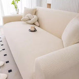 Jacquard Stretch Covers Beige, 3, Pet Anti-Slip Proof, Seater and All Seasons Modern Sofa Bed Cover Elastic Protective Cover, 190*220cm