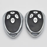 3 Pcs Alutech AT Motors Remote 433.92MHz Rolling Code Door of Garage, 4 AN - Front View