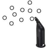 10 Pcs Rubber O Compatible with Karcher SC2 SC3 SC4 SC5 CT10 Steam Cleaner Black, Rings