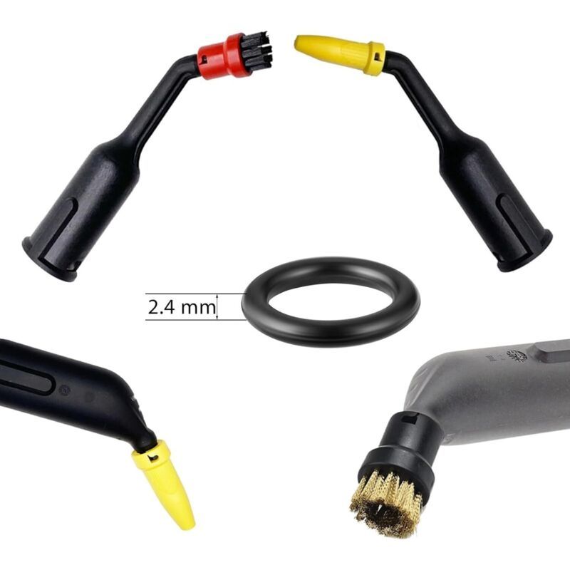 10 Pcs Rubber O Compatible with Karcher SC2 SC3 SC4 SC5 CT10 Steam Cleaner Black, Rings