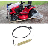 Cable Embrayage Blade Tracteur Mower Cable Craftsman Ltx1000, Cable of Embrayage of Pont 175067 169676 21547184 Replacement in Metal - Side View