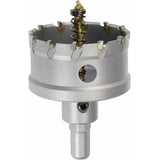 Fraise Trepan in Carbure of Scies Cloches for Tole in Steel Stainless Pas of Limite of Rod Triangulaire Antiderapante, 60 mm