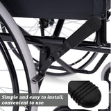 4, Repair Lever Covers Wheelchair Brake Accessory Piece Wheelchair Brake Handle Replacement Practical Brake Extension Covers