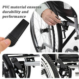 4, Repair Lever Covers Wheelchair Brake Accessory Piece Wheelchair Brake Handle Replacement Practical Brake Extension Covers