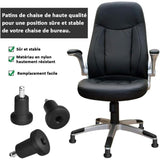 5 Pcs Replacement Casters of Chair Desk Fixes Patins of Desk 2 Pouces of Floor for of Desk Cushion of Foot Fixe for Desk