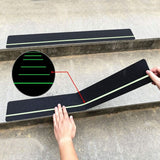 10 Pcs Bandes Antiderapantes X Slip for Outdoor Tape Adhesive Anti-Adhesive Abrasif a High Adherence for Marches of Escalier., 30 in, 4 in