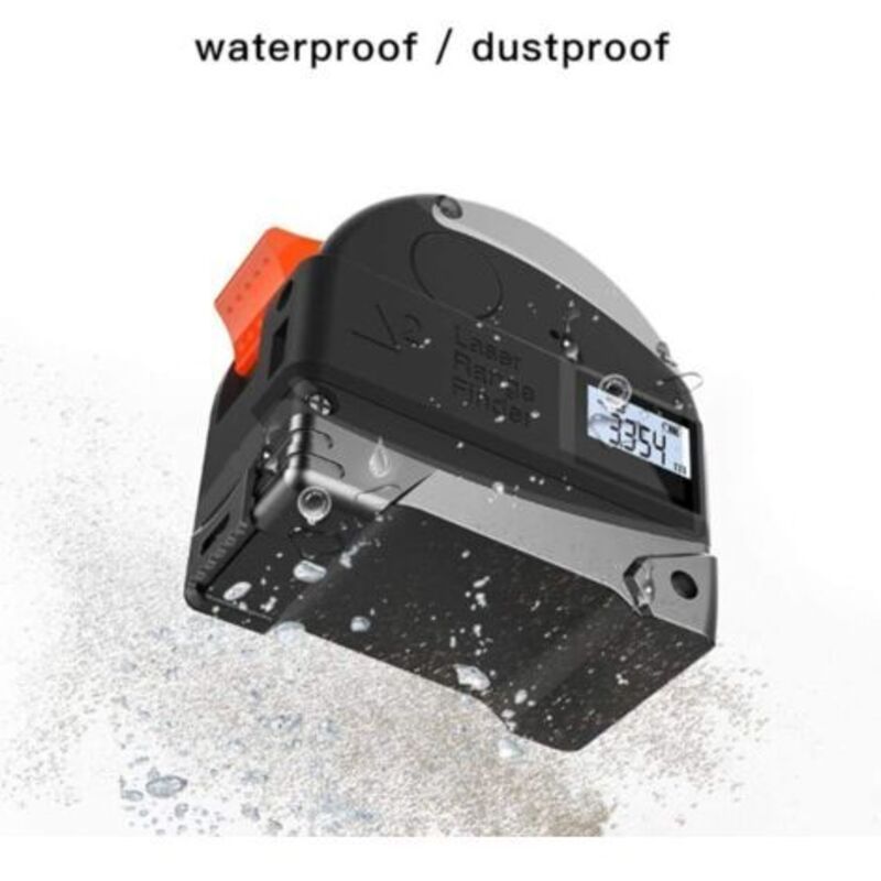 2, in Measuring Tape, 1 Measuring Ruler Infrared Rangefinder Digital Laser Rangefinder Construction and Measurement Tools, 30m