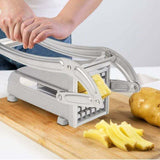Stainless Steel French Fry Cutter for Potatoes and Vegetables for Home and Commercial Use - Front View