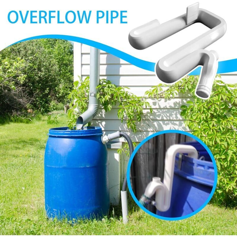 Hose of Overflow for Bucket of Water Anti-Space Garden, Kitchen Balcony, Bathroom Motorhome, Leak Mounting