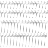 60 Pcs Metal Wall, 5 and Hardware Stores Supermarket Shelves Hooks for Perforated Panels Mounted Perforated Panel Hooks, 10 cm