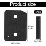 Pieces Filtres for Seche Linge Compatible with Miele T1 Filter of Base in Foam 9164761 Filter Eponge of Spare a Pump a Hea, 207 X 157 X 30 mm, 30 mm - Front View