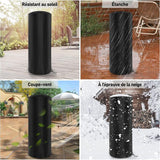 Cover of Protection Contre the Intemperies for Heating of Terrasse and Bag of Frappe Debout, 210D, Vent Cutting, Waterproof - Front View