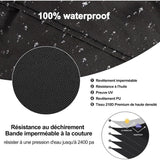 Cover of Protection Contre the Intemperies for Heating of Terrasse and Bag of Frappe Debout, 210D, Vent Cutting, Waterproof - Side View