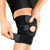 Adjustable Knee Support Brace with Patella Stabilizer Pad Workout, Joint Pain Injury Recovery Breathable Compression Knee Sleeve for Running