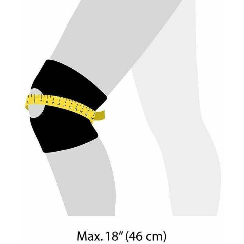 Adjustable Knee Support Brace with Patella Stabilizer Pad Workout, Joint Pain Injury Recovery Breathable Compression Knee Sleeve for Running