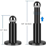 Butee of Door Magnetique a Hauteur Adjustable Couleur Steel Stainless Butee of Door Magnetique - Front View