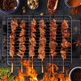 2 Pcs Stainless Steel Cooling Racks Dishwasher Safe Baking Wire Racks, 30 X 23 cm, 23 cm - Front View