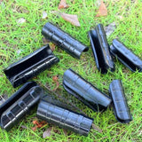 24 Pcs Clips of Tube of Serre for Tube of Diameter 21, 0, 83 2, Filet Tunnel, Cerceaux Clips of Mounting for Tubes of Garden, 23 mm, 3 cm - Top-Down View