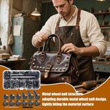 110 Pcs Rivets A Screws in Leather of Reliure Accessories Multi
