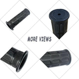 Pieces Wheelbarrow Handles Scooters, Tricycles Motorcycles, Wheelbarrow Handles Suitable for Bicycles, 25 mm - Side View