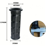 Pieces Wheelbarrow Handles Scooters, Tricycles Motorcycles, Wheelbarrow Handles Suitable for Bicycles, 25 mm