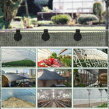 100 Pcs Clips for Shade Cloth Shading Net Clips of Mounting Anti-UV Treated for Brise Vue Clips of Mounting for Tarp for Cloture
