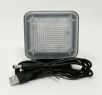Dummy TV Simulator with 12 LEDs and 3 Selectable Programs Energy, Efficient with Timer Complete with Mains Adapter for Use as a Burglar Deterrent
