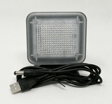 Dummy TV Simulator with 12 LEDs and 3 Selectable Programs Energy, Efficient with Timer Complete with Mains Adapter for Use as a Burglar Deterrent