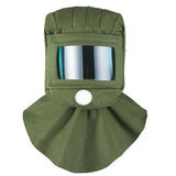 Sandblasting Hood Anti-Dust Heat, Scratch Windproof, Resistant Canvas Hood Neck Protector Face Protection