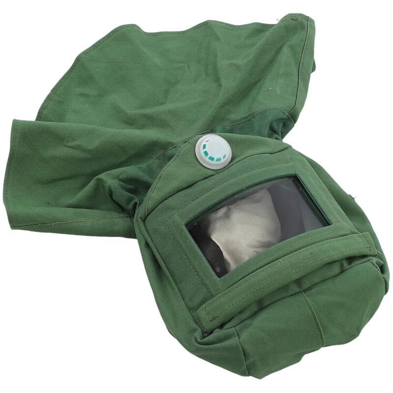 Sandblasting Hood Anti-Dust Heat, Scratch Windproof, Resistant Canvas Hood Neck Protector Face Protection
