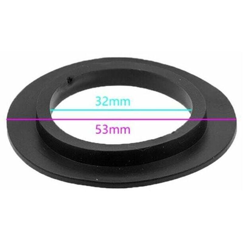 5 Pcs Seals of Etancheite for Drain of Bathtub Washbasin, Seal a Levre Washbasin of Bathroom Seal in Rubber for Filter a Panier