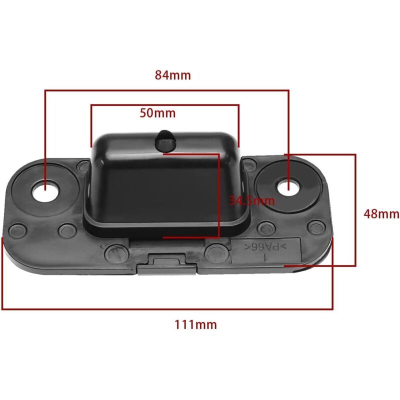 Localisateur of Door Coulissante of Car Compatible with Trafic Kangoo Vivaro Master Movano 2001 Replacement 8200075742 and 91167277 Materiel of in