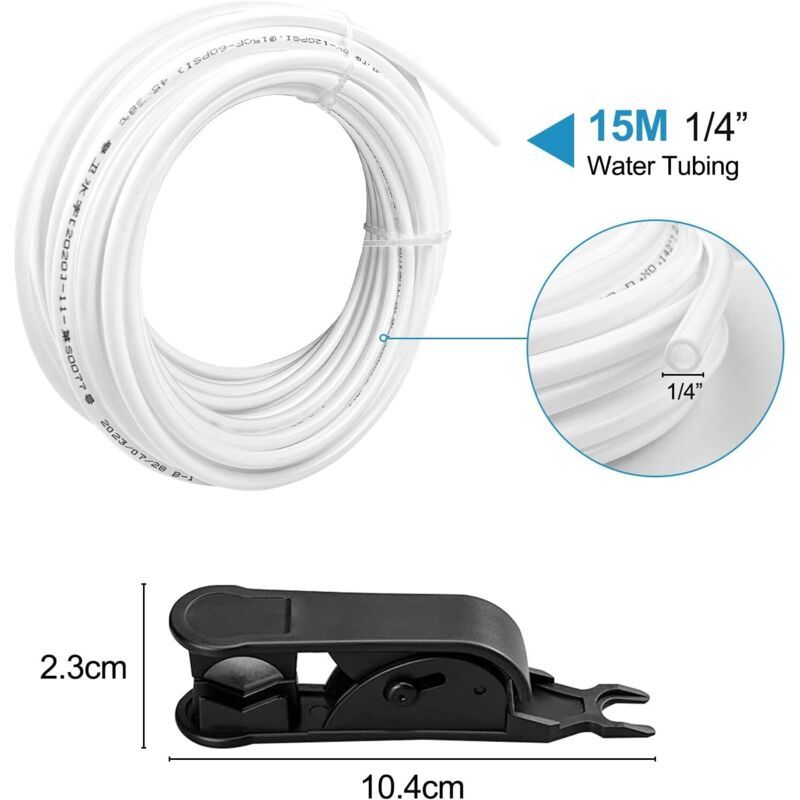 Hose of Supply in Water for Refrigerator in POM Material Kit of Accessories for Purifier of Water