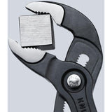 Multi Self-Locking Clamping, Grip Clamp Nuts Up to Hoses Up to Fine Adjustment Via Push Button, 250 mm, 46 mm, 50 mm
