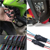 352 Pcs Waterproof a Water Connector Kit Car, Scooter Electrical Terminal of Car Waterproof a 0.5 and 0.75 Pins for Motorcycle