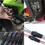 352 Pcs Waterproof a Water Connector Kit Car, Scooter Electrical Terminal of Car Waterproof a 0.5 and 0.75 Pins for Motorcycle