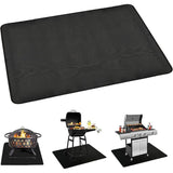Fireproof Mat Mat of Fire Resistant A the Heat Rectangle for Outdoor Lawn Protection of Terrace, 50, BBQ and Outdoor Braseros, 64CM