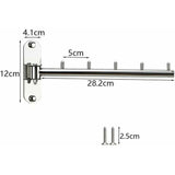 1 Pcs Door Clothes Wall Mounted Door Hanger Wall Mounted Folding Hanger Wall
