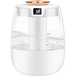 Ambient Air Humidifier 2.2 L with Smart Display of Humidity Ultra, Quiet 20 DB Automatic Shutdown Mini Humidifier with Light LED