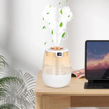 Ambient Air Humidifier 2.2 L with Smart Display of Humidity Ultra, Quiet 20 DB Automatic Shutdown Mini Humidifier with Light LED