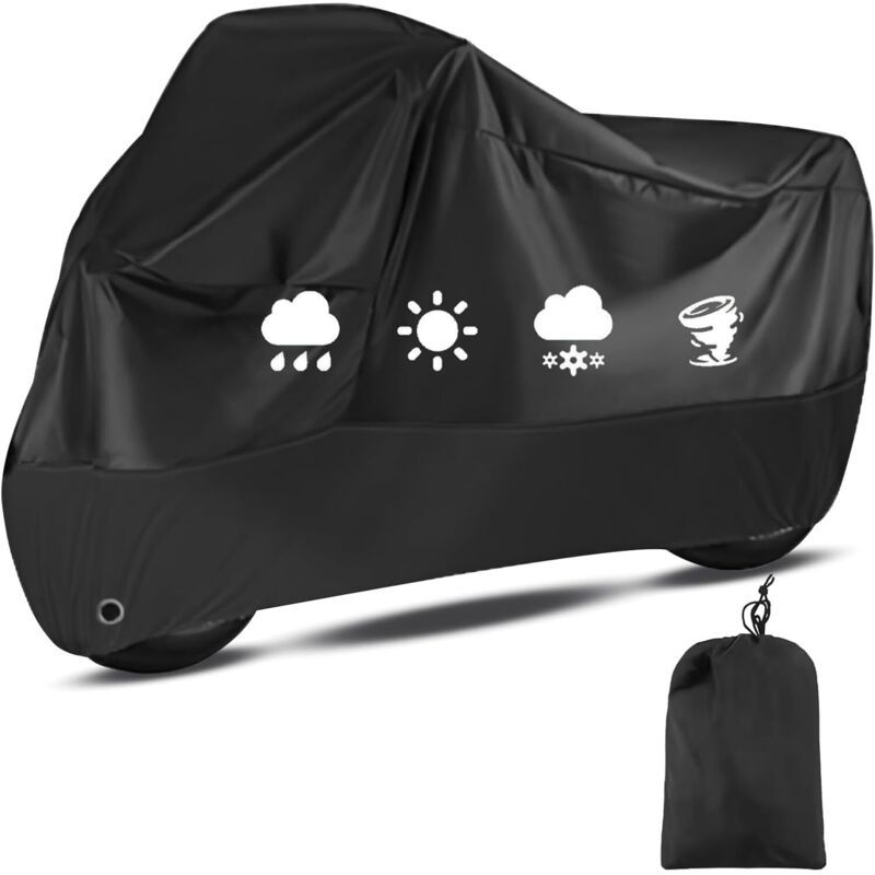Tarp of Motorcycle Outdoor, Scooter X X 125 C Cyclomoteur, 210D Waterproof Resistante Aux UV Tarp of Motorcycle for, 245 cm, 105 cm
