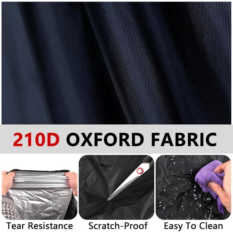 Tarp of Motorcycle Outdoor, Scooter X X 125 C Cyclomoteur, 210D Waterproof Resistante Aux UV Tarp of Motorcycle for, 245 cm, 105 cm