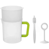 Soy Milk Juice Filter Nut Milk Bag Replacement, Reusable Food Strainer for Fruit Juice Yogurt and Nut Milk, 1.5 L