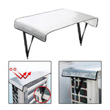 Waterproof Outdoor Air Conditioner Cover, Protective Rain Cover for Outside AC Unit - Rear View