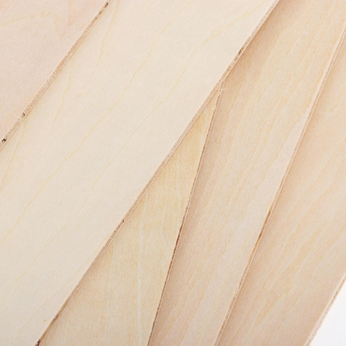 5 Pcs Balsa Wood Panels, Unfinished Basswood Sheets for DIY Crafts and Miniature Models, 300 x 200 x 2 mm