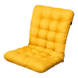 Soft Rocking Chair Cushion, Thick Indoor Outdoor Rattan Chair Seat Pad - Front View
