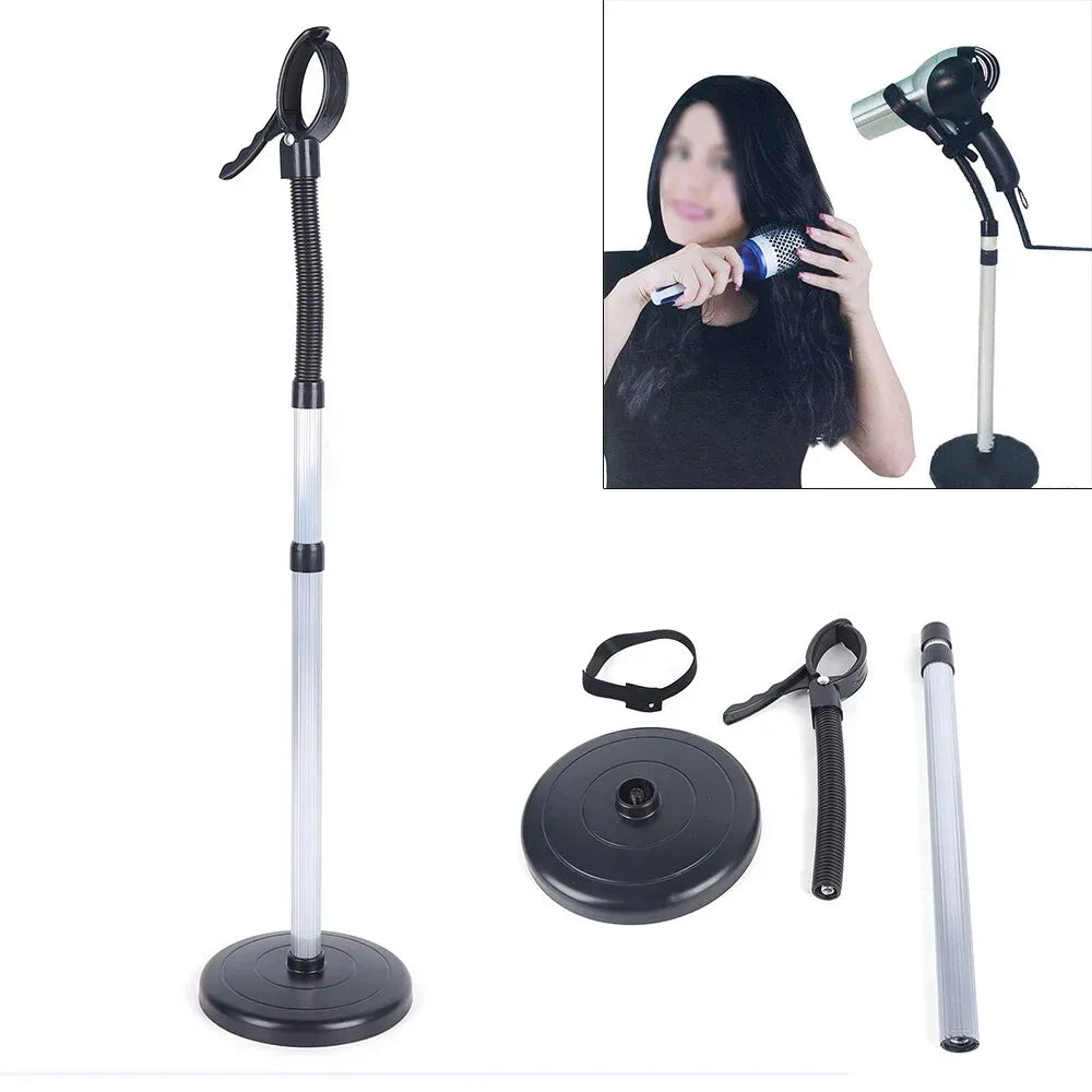 Adjustable Vertical Hair Dryer Stand and Holder