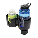 Car Cup Holder Expander Adapter, 2 in 1 Multifunctional Adjustable Base Cup Holder - Front View